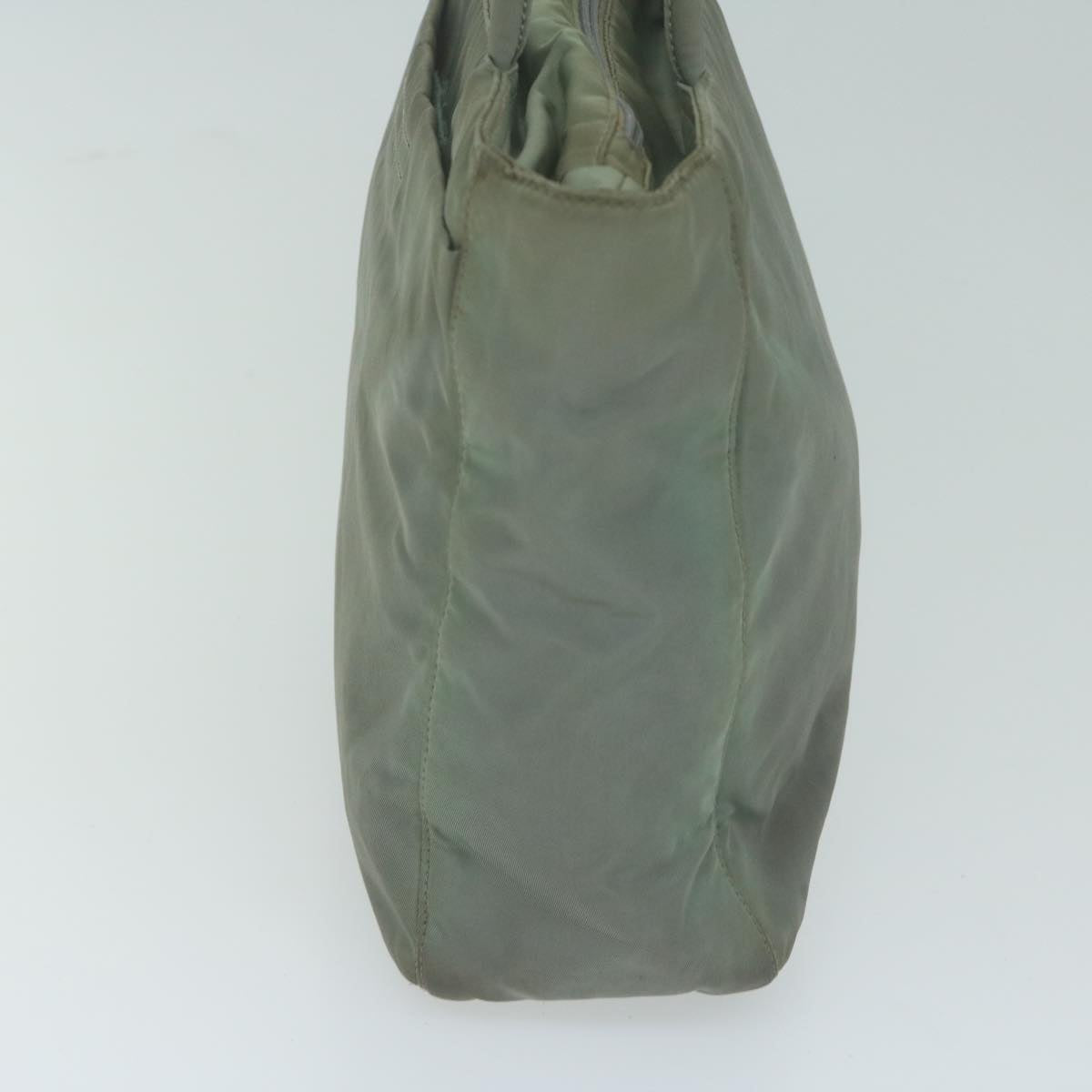 PRADA Tote Bag Nylon Khaki 65152
