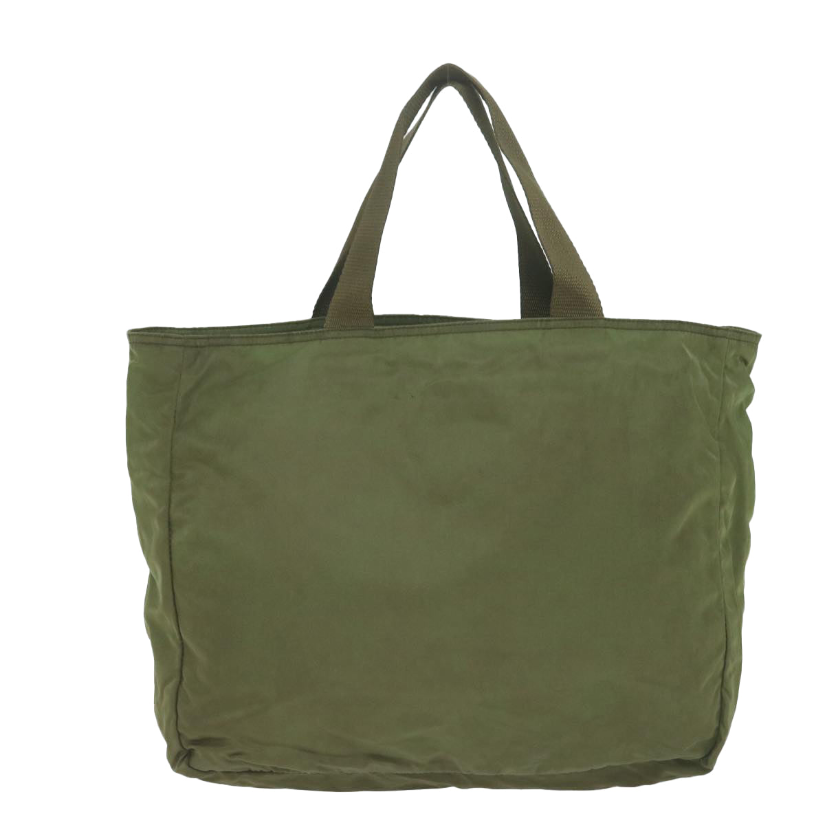 PRADA Tote Bag Nylon Khaki 65154