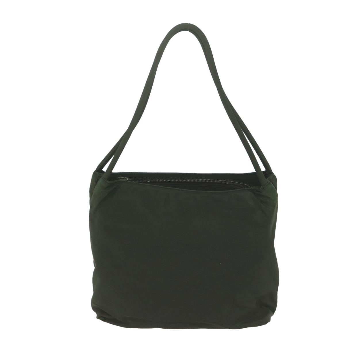 PRADA Hand Bag Nylon Khaki 65169