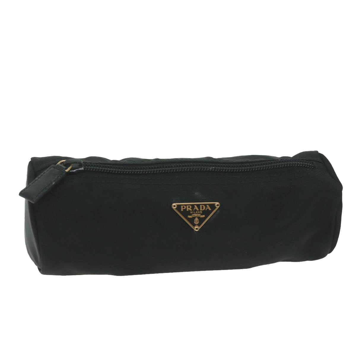 PRADA Pouch Nylon Black 65222