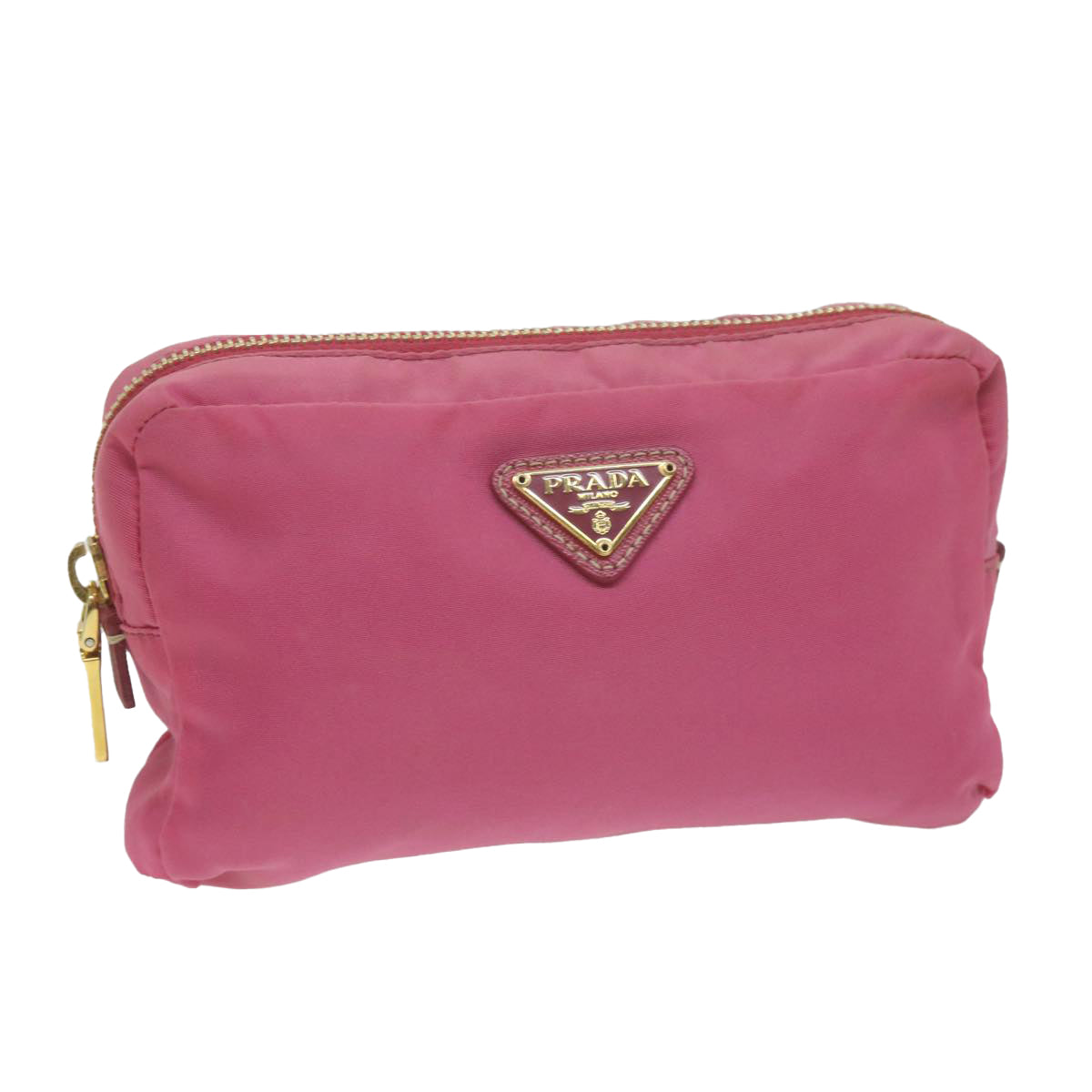 PRADA Pouch Nylon Pink 65286
