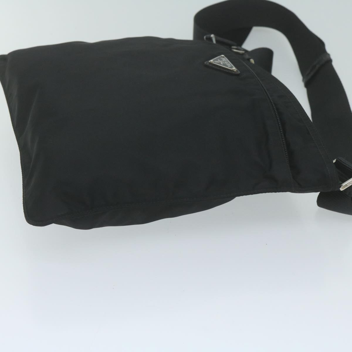 PRADA Shoulder Bag Nylon Black 65298