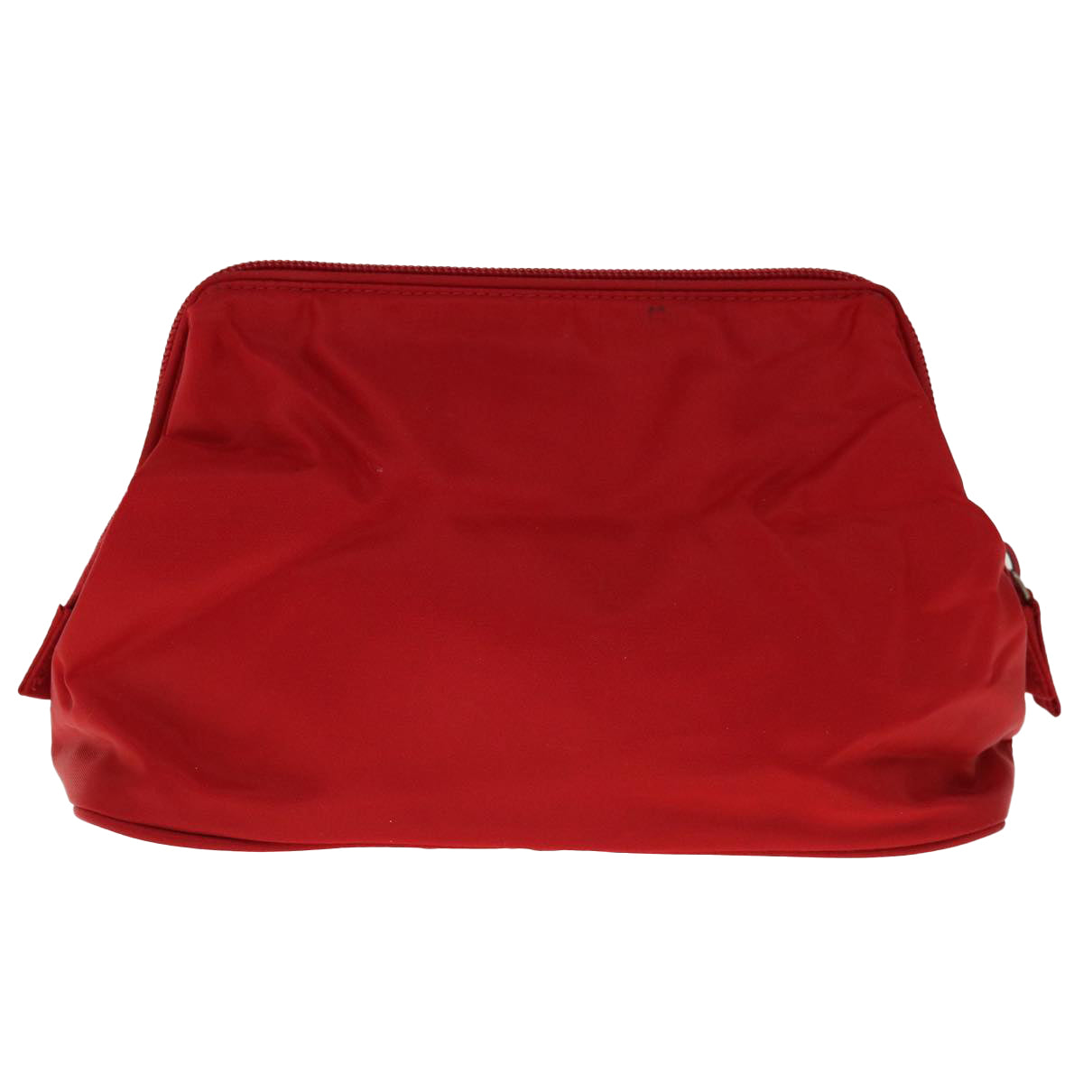 PRADA Pouch Nylon Red 65446