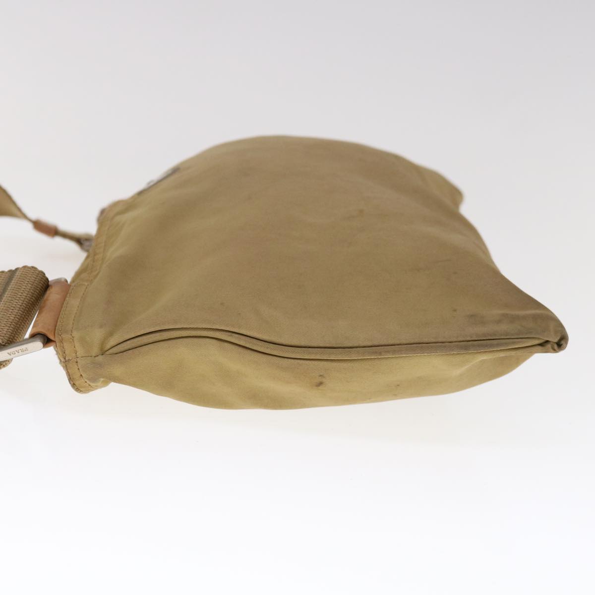 PRADA Shoulder Bag Nylon Beige 65449