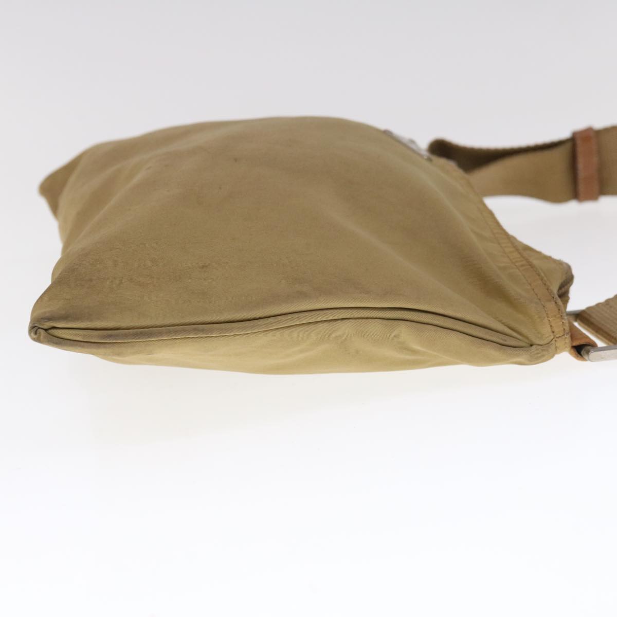PRADA Shoulder Bag Nylon Beige 65449