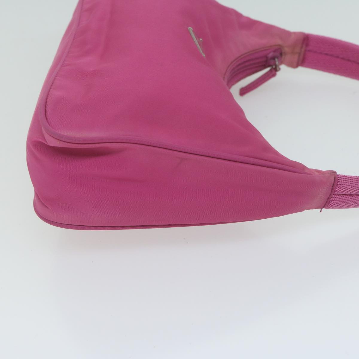 PRADA Hand Bag Nylon Pink 65461