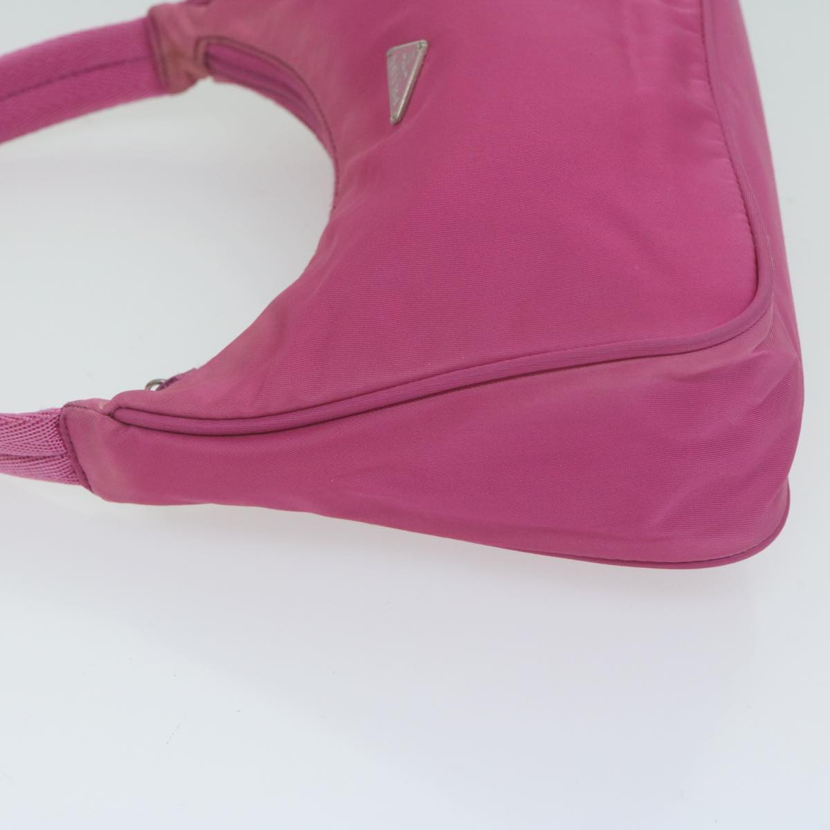 PRADA Hand Bag Nylon Pink 65461