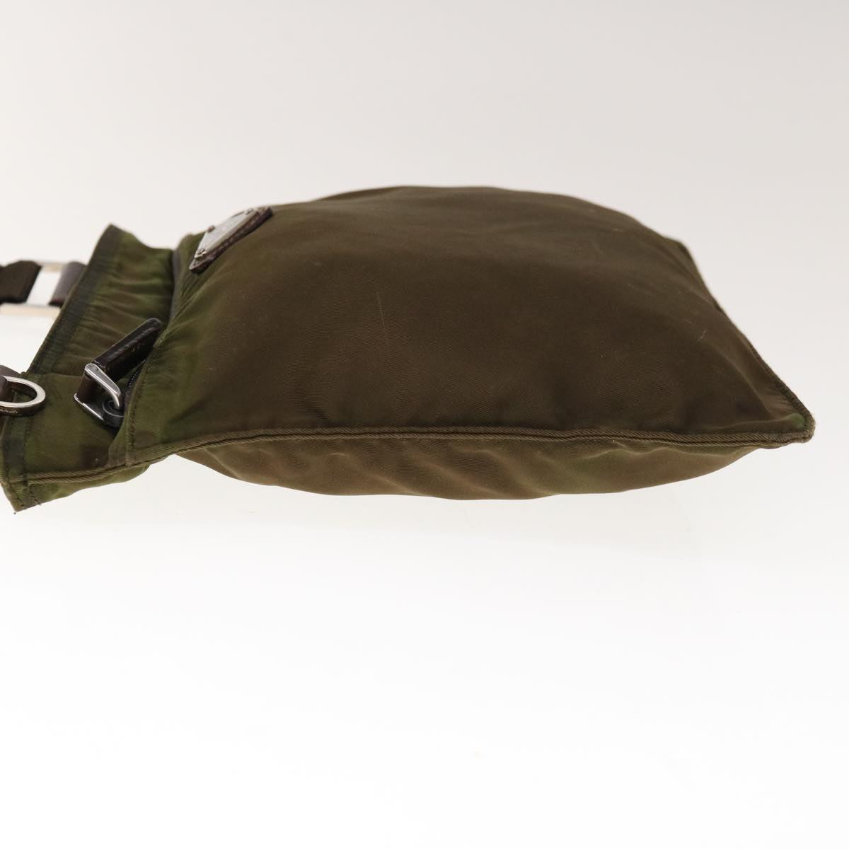 PRADA Shoulder Bag Nylon Khaki 65506
