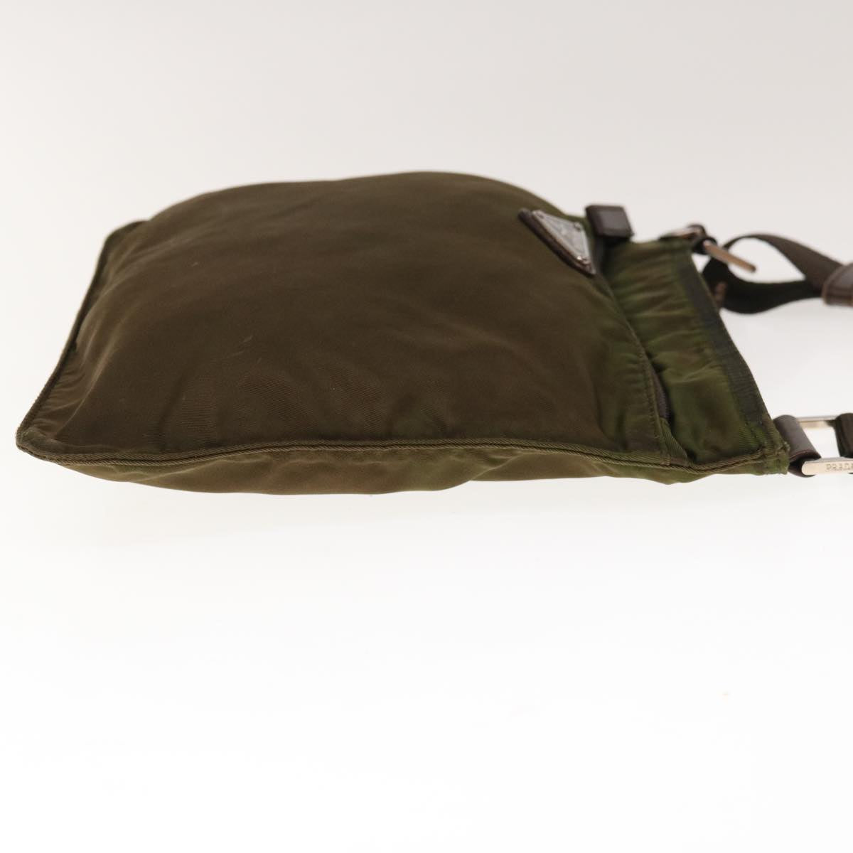 PRADA Shoulder Bag Nylon Khaki 65506