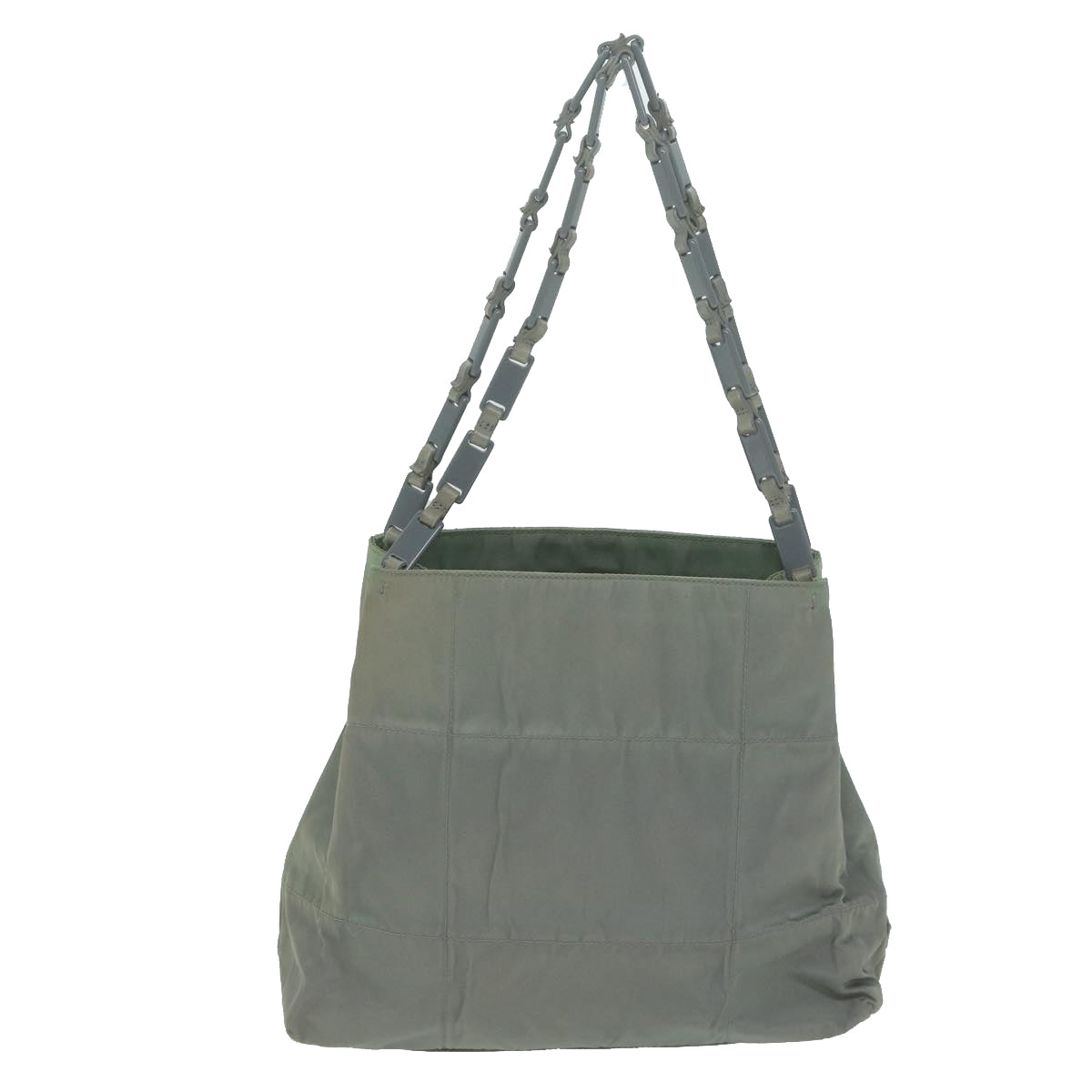 PRADA Tote Bag Nylon Khaki 65507