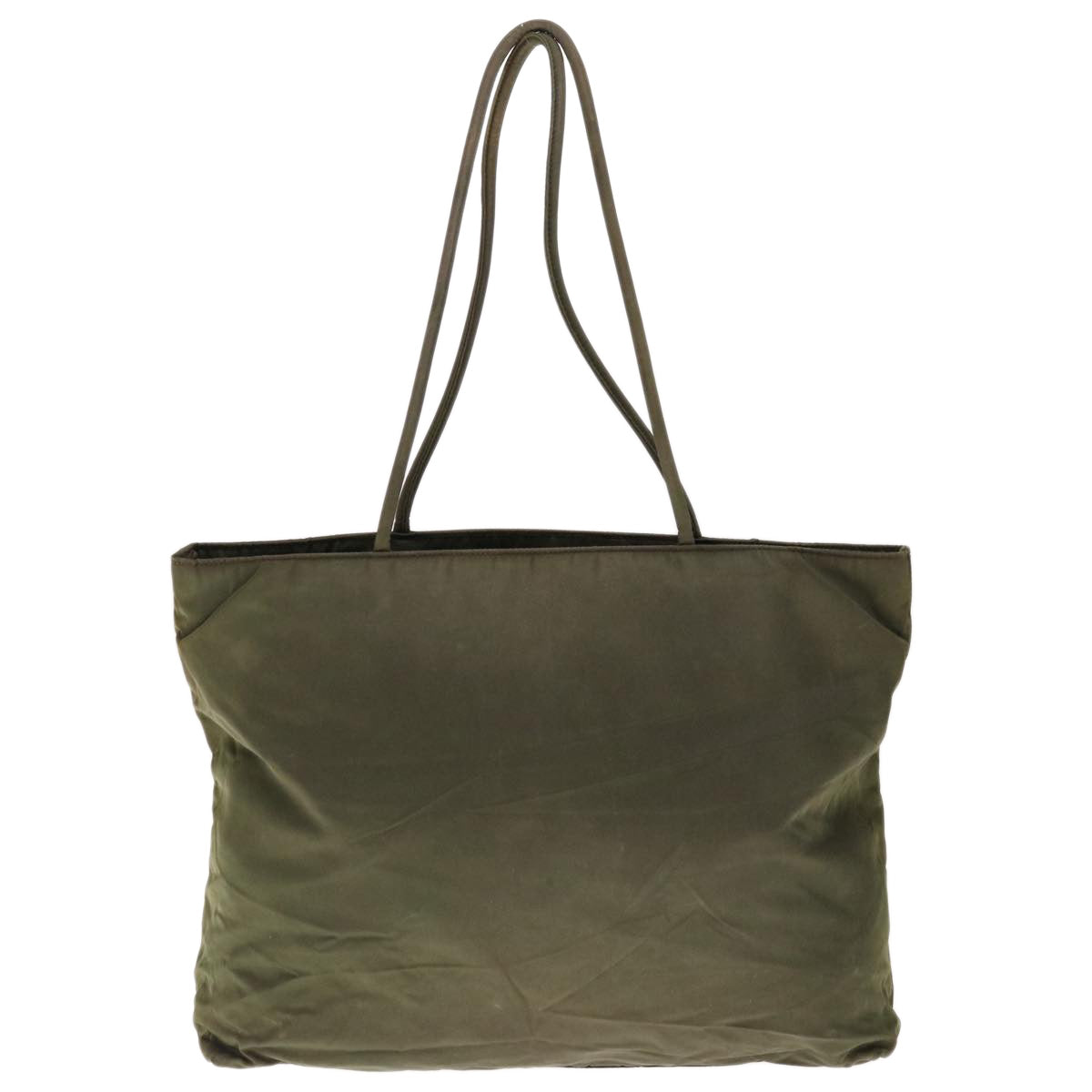 PRADA Tote Bag Nylon Khaki 65512