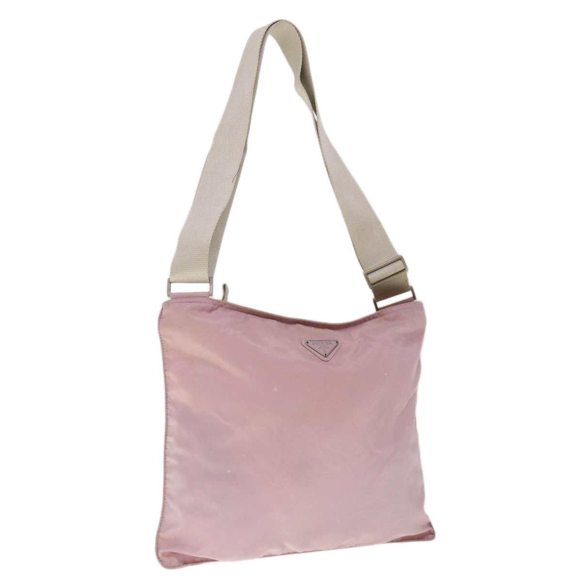 PRADA Shoulder Bag Nylon Pink 65514