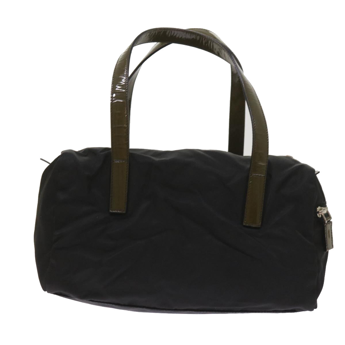 PRADA Hand Bag Nylon Black 65551