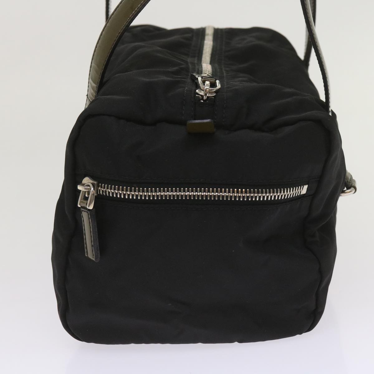 PRADA Hand Bag Nylon Black 65551