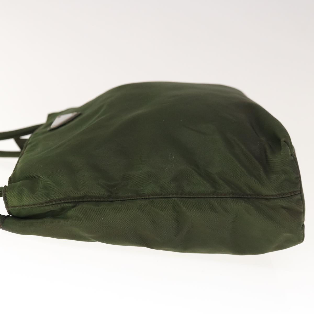 PRADA Hand Bag Nylon Green 65553
