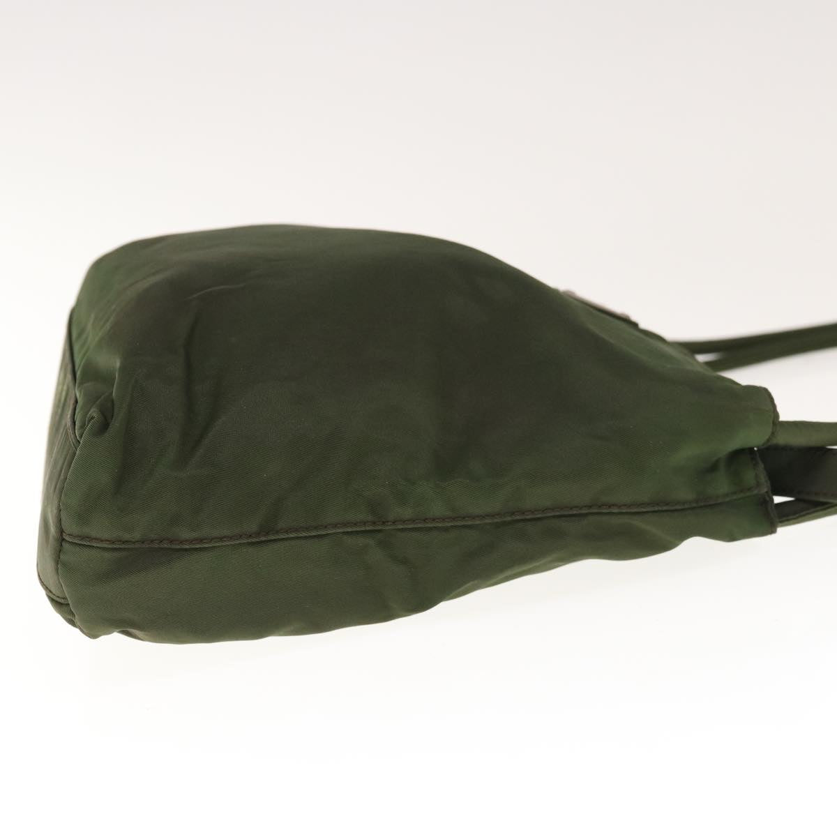 PRADA Hand Bag Nylon Green 65553
