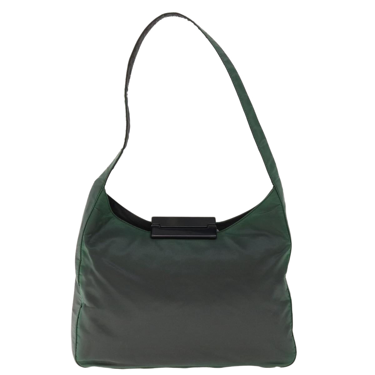 PRADA Shoulder Bag Nylon Green 65557