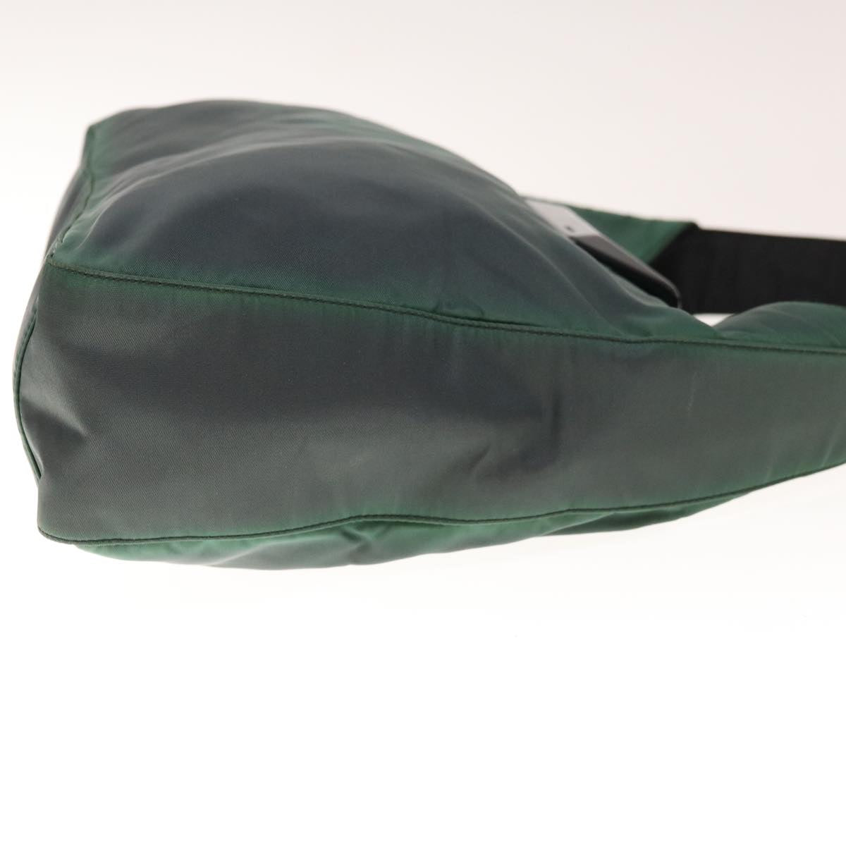 PRADA Shoulder Bag Nylon Green 65557