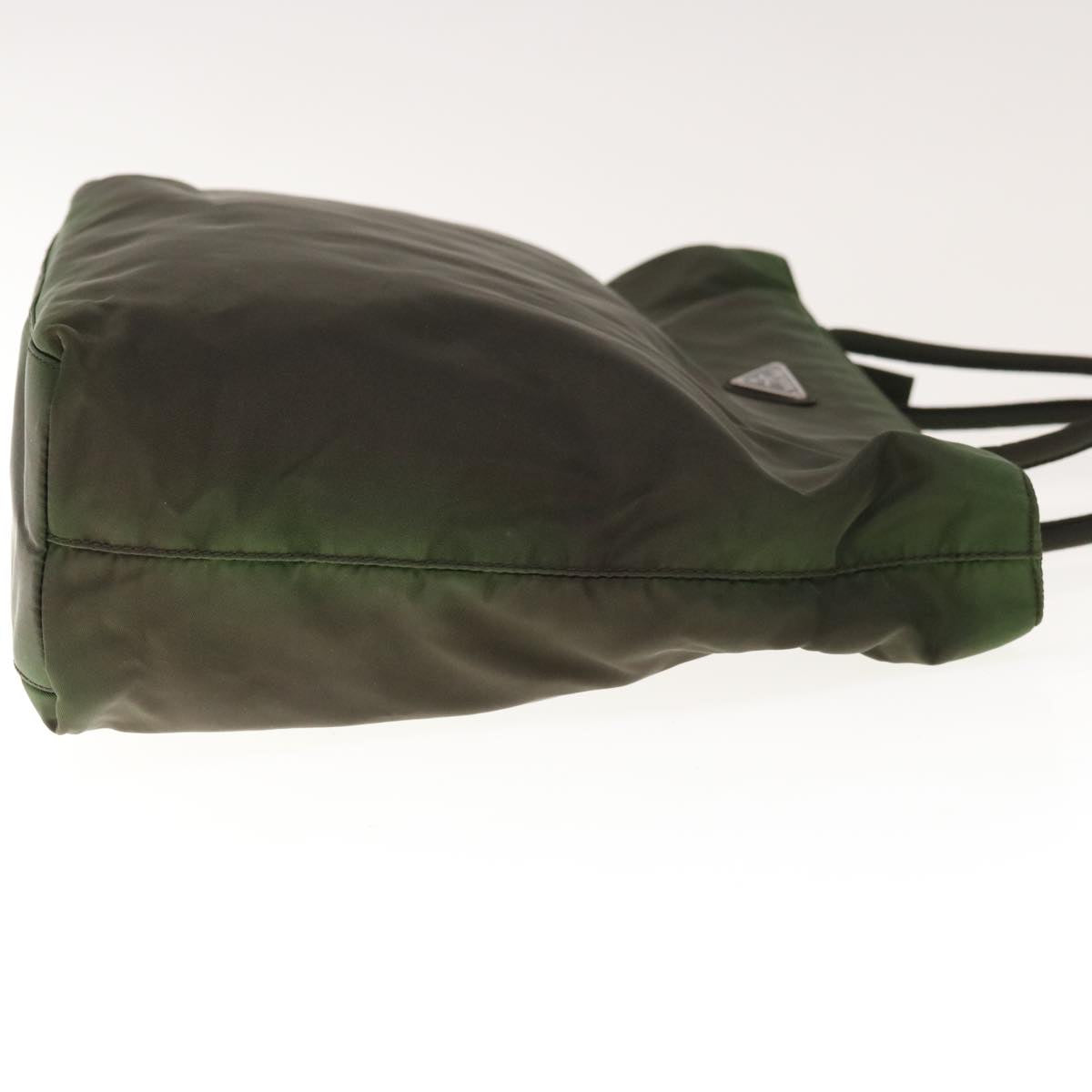 PRADA Tote Bag Nylon Khaki 65558