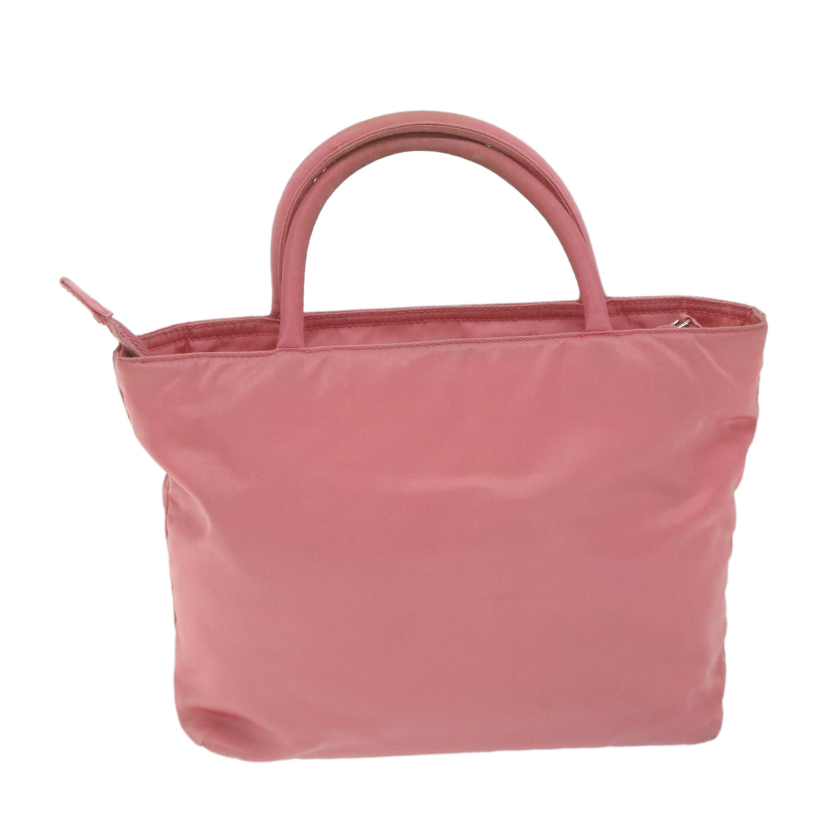 PRADA Hand Bag Nylon Pink 65697