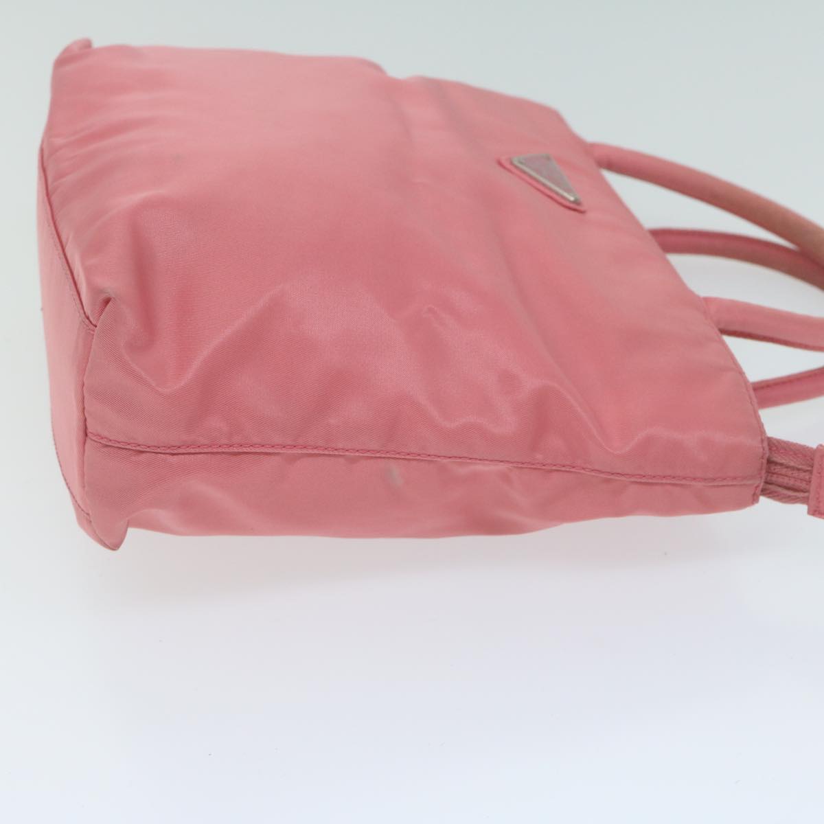 PRADA Hand Bag Nylon Pink 65697