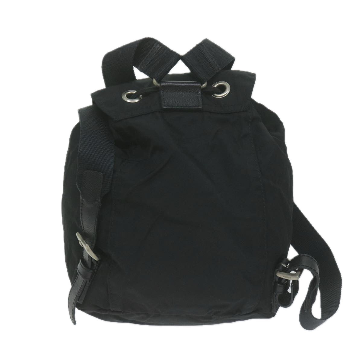 PRADA Backpack Nylon Black 65746