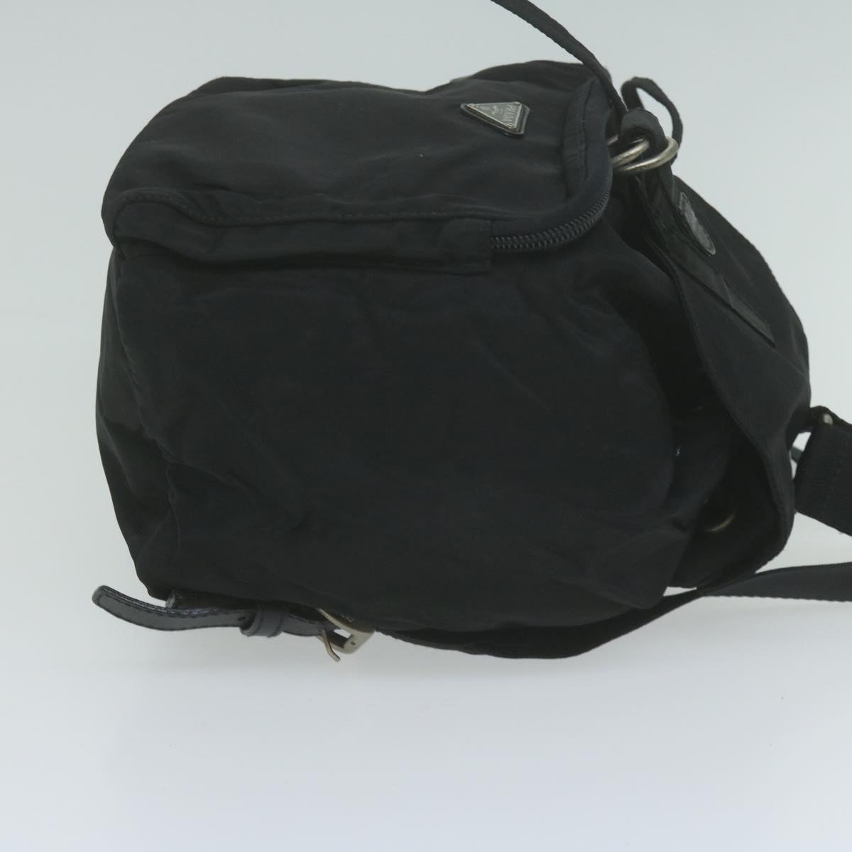 PRADA Backpack Nylon Black 65746
