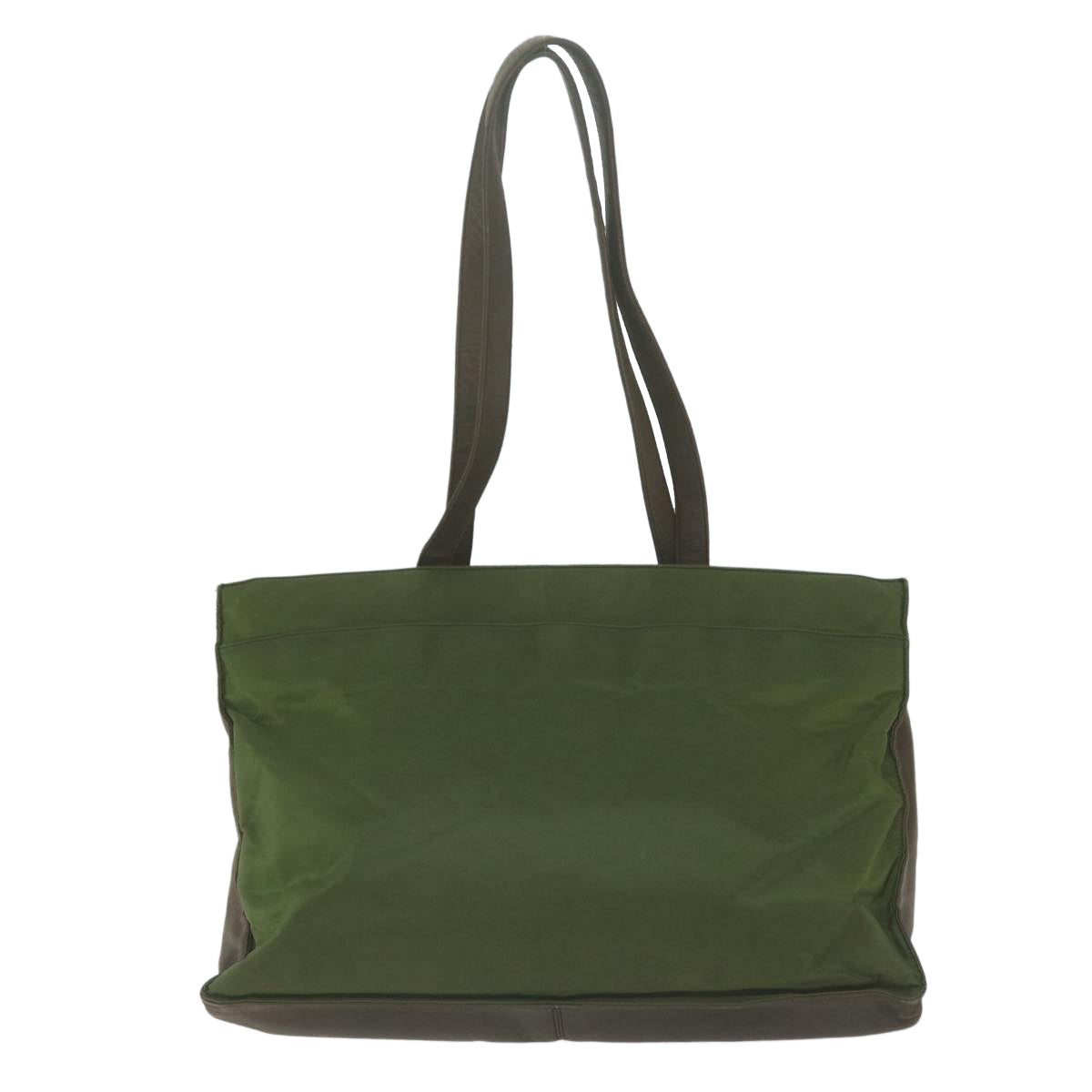 PRADA Shoulder Bag Nylon Khaki 65840