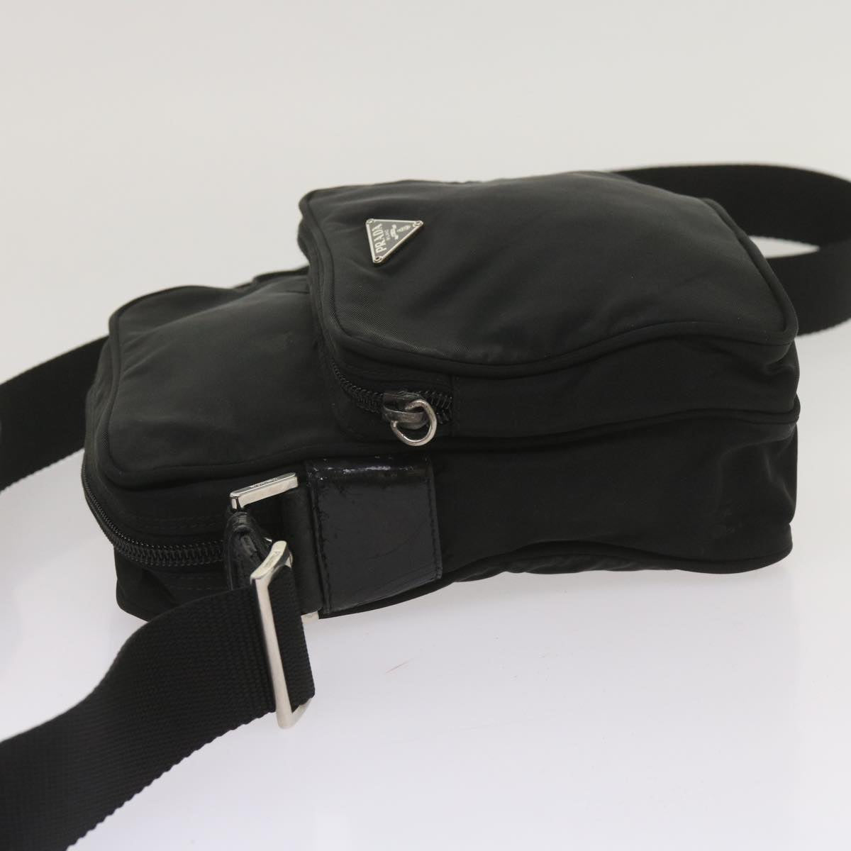 PRADA Shoulder Bag Nylon Black 65880