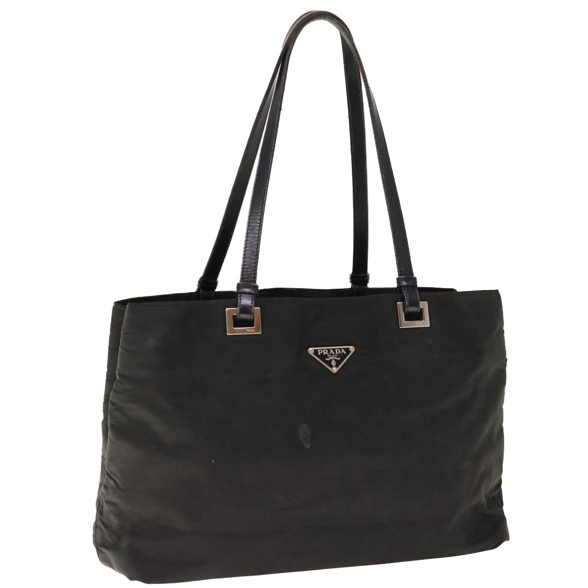 PRADA Hand Bag Nylon Black 65906