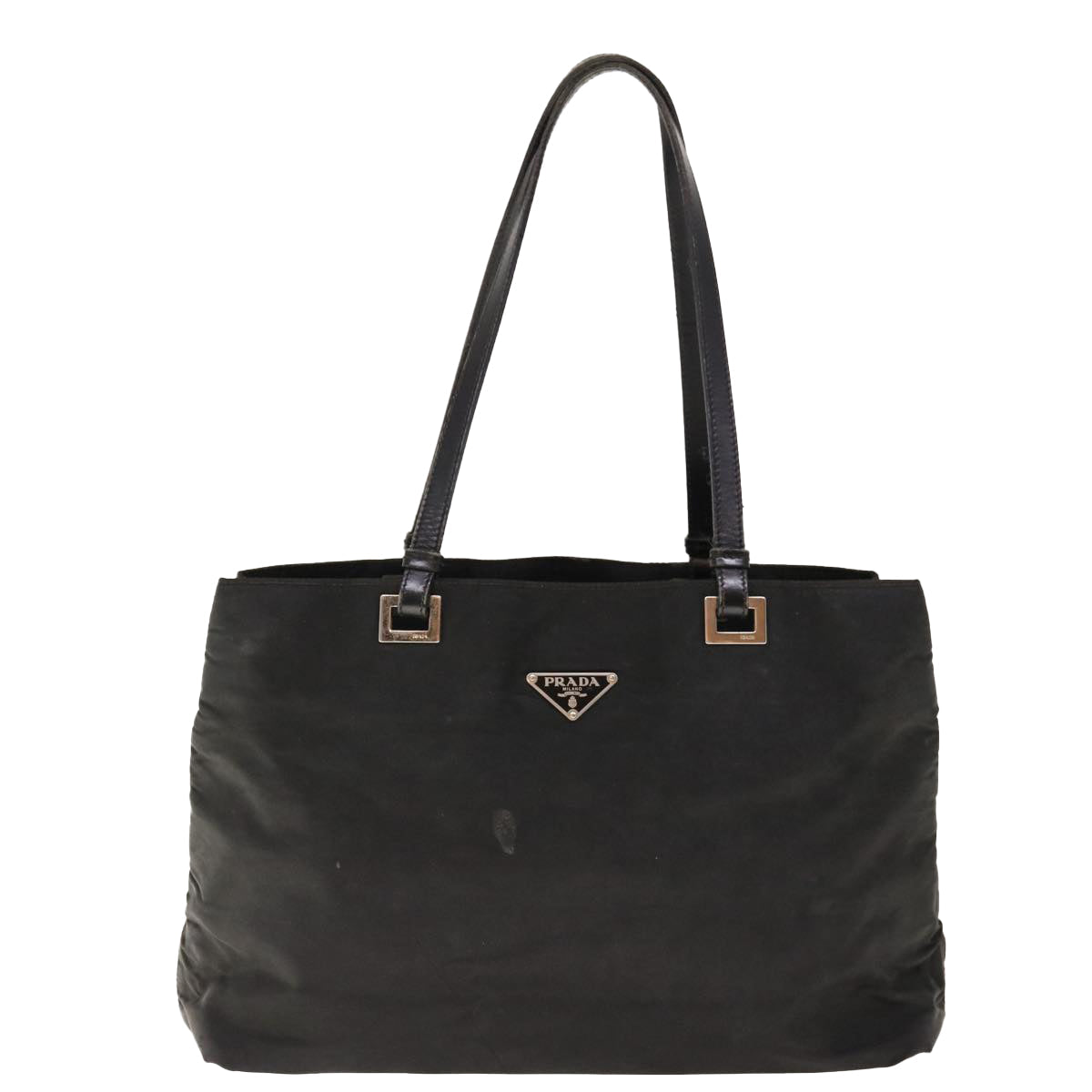 PRADA Hand Bag Nylon Black 65906