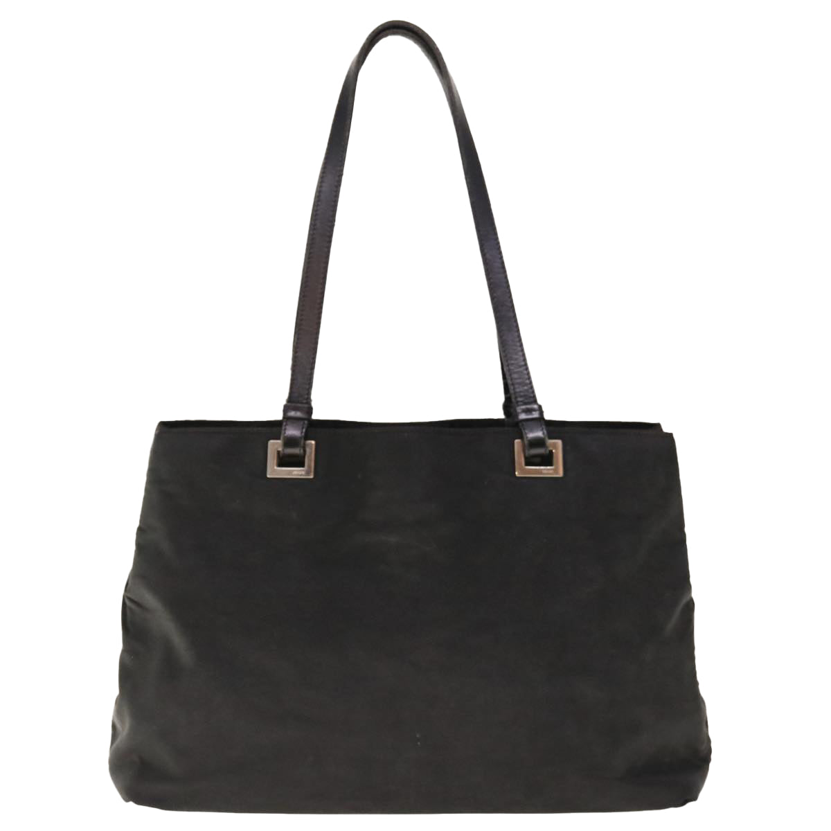 PRADA Hand Bag Nylon Black 65906