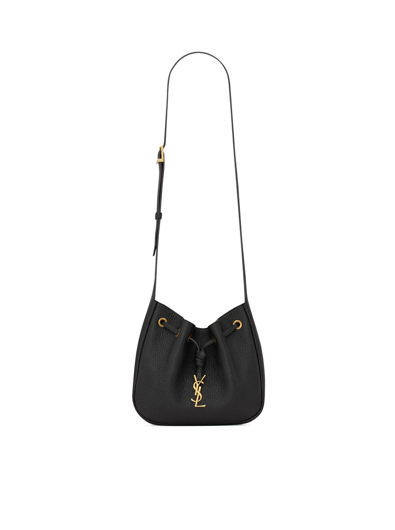 Saint Laurent Women Paris Vii Mini Hobo Bag In Hammered Leather