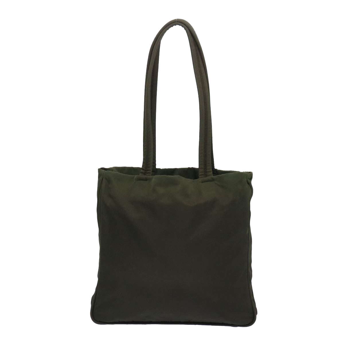 PRADA Tote Bag Nylon Khaki 65977