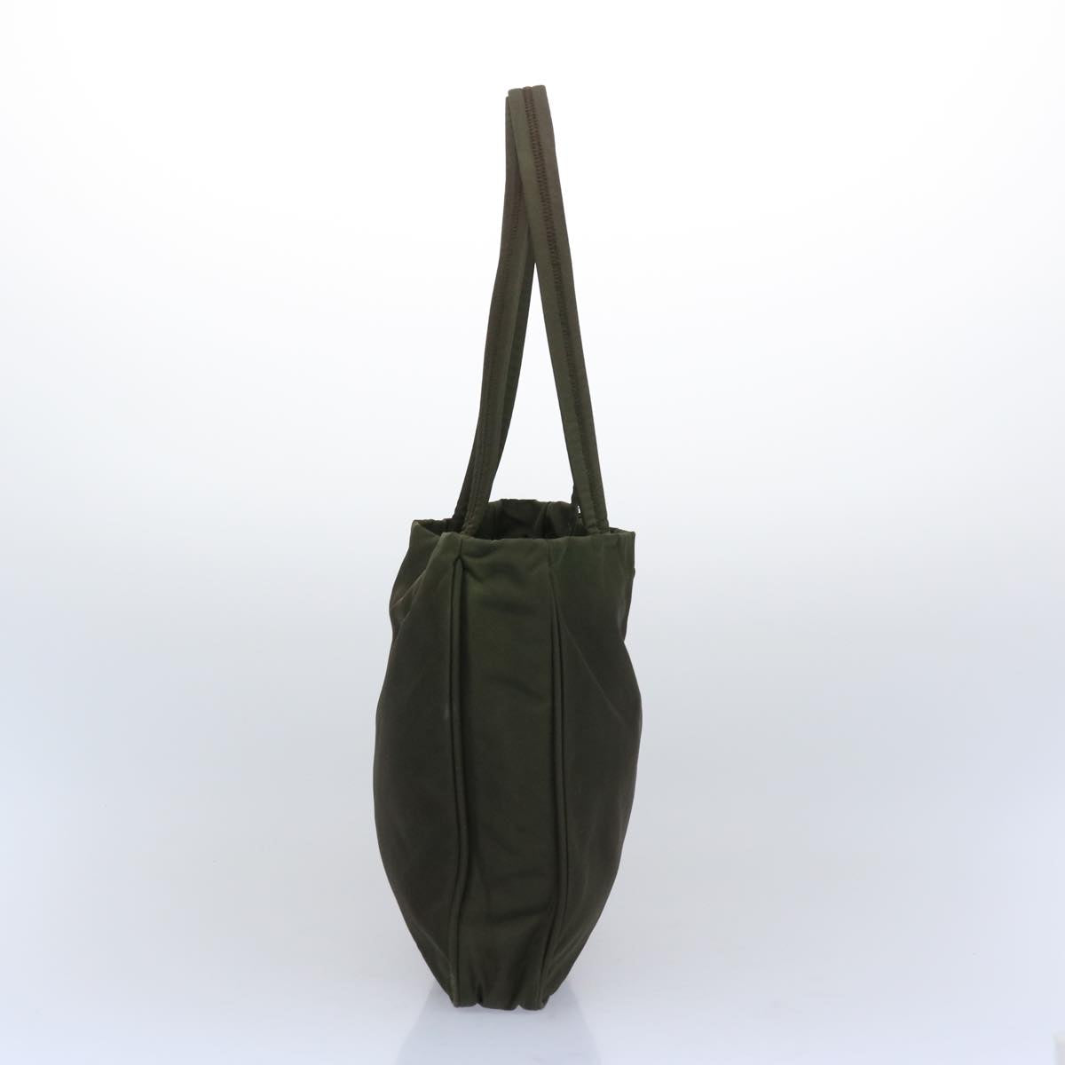 PRADA Tote Bag Nylon Khaki 65977