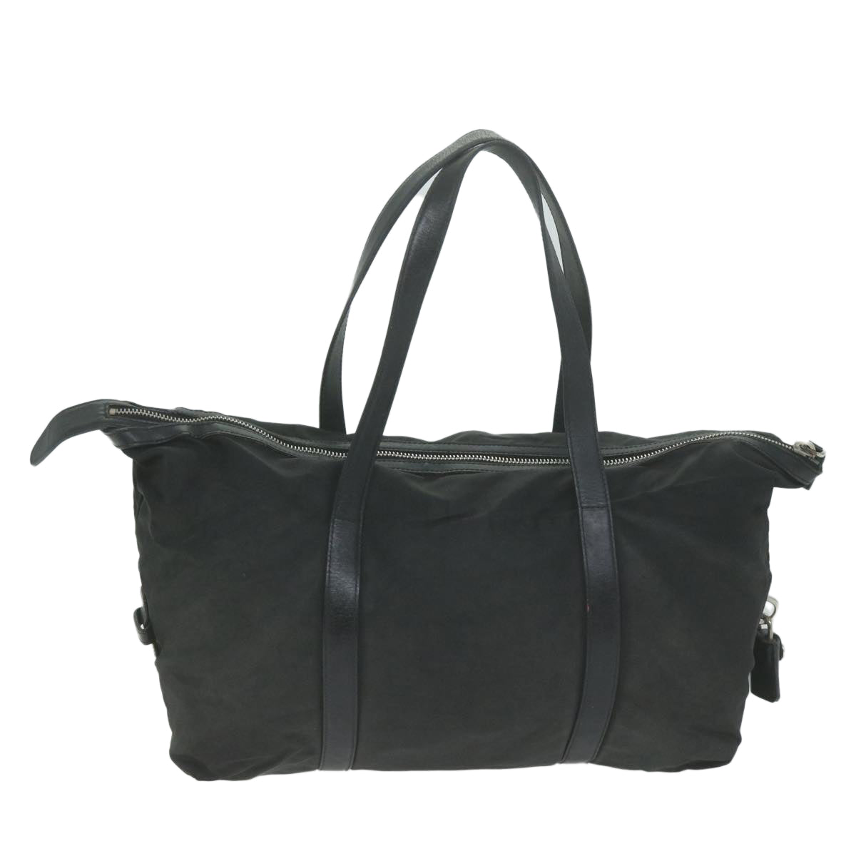 PRADA Hand Bag Nylon Black 65981