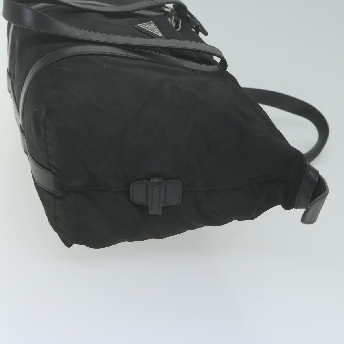 PRADA Hand Bag Nylon Black 65981