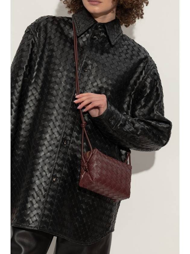 Bottega Veneta Bottega Veneta 'Loop Mini' Shoulder Bag, Women's, Burgundy