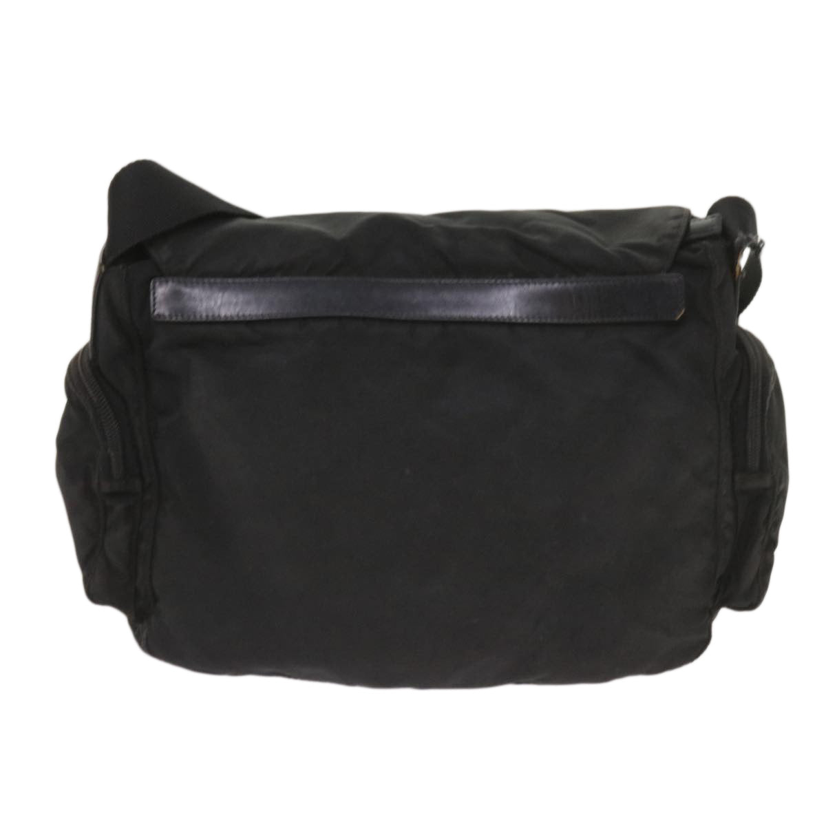 PRADA Shoulder Bag Nylon Black 66000