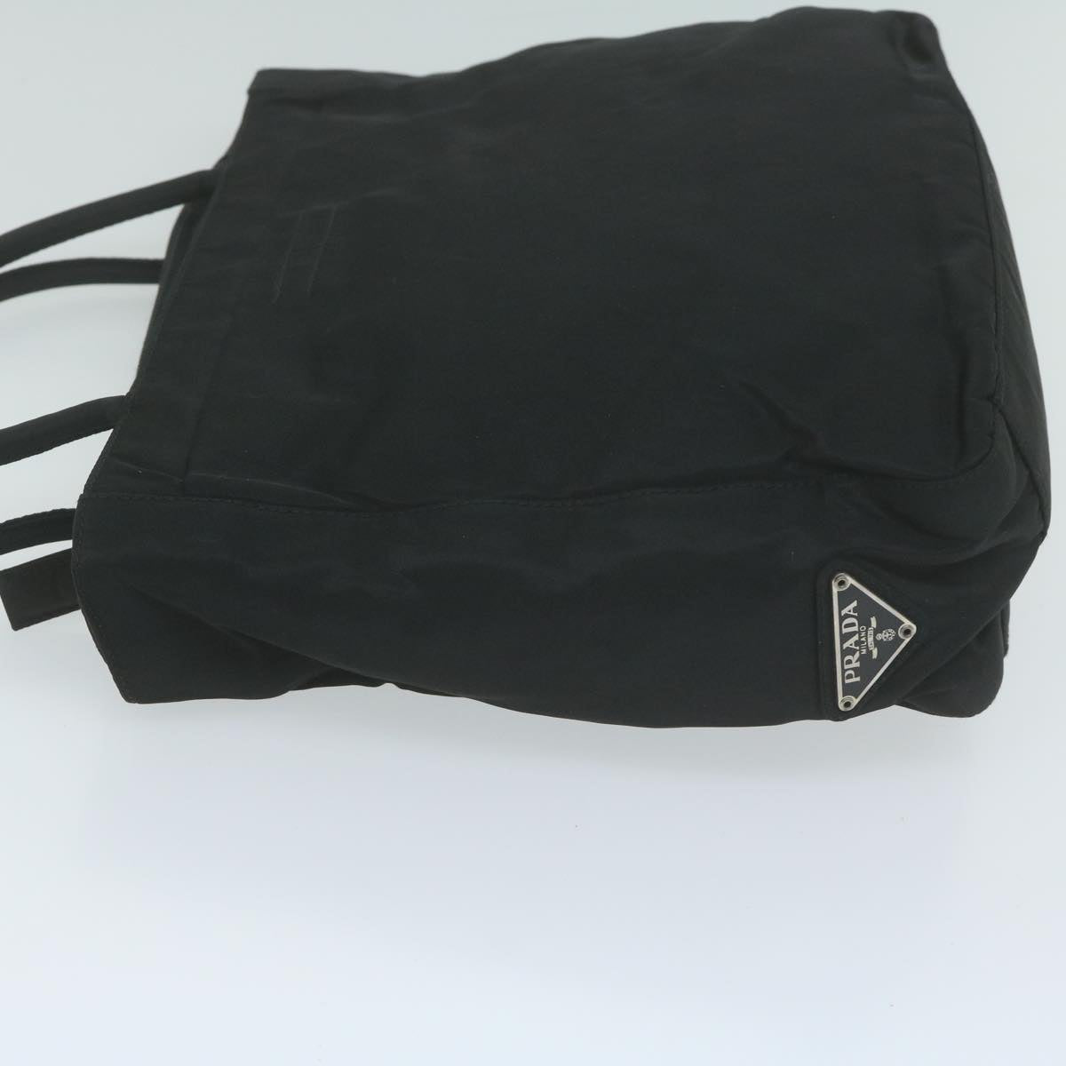 PRADA Hand Bag Nylon Black 66002