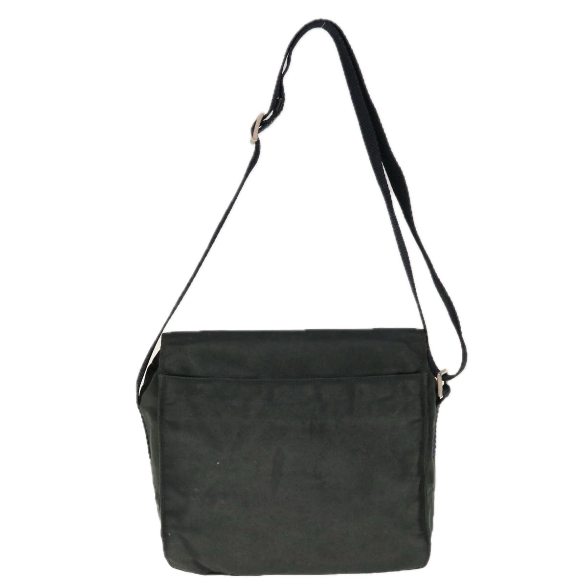 PRADA Shoulder Bag Nylon Navy 66018