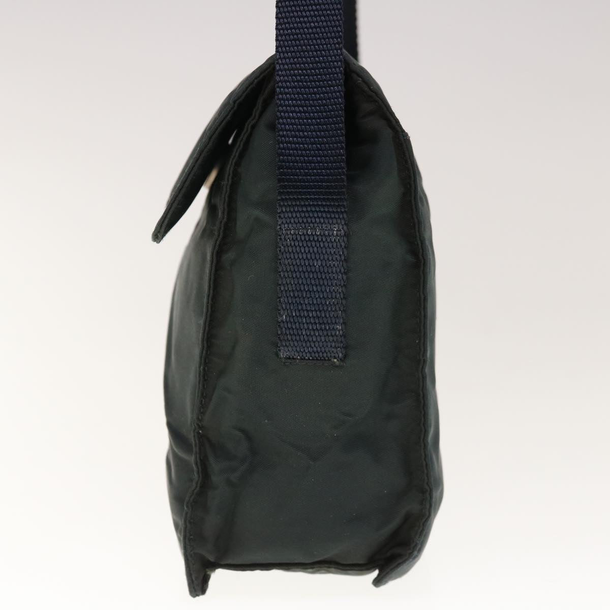 PRADA Shoulder Bag Nylon Navy 66018