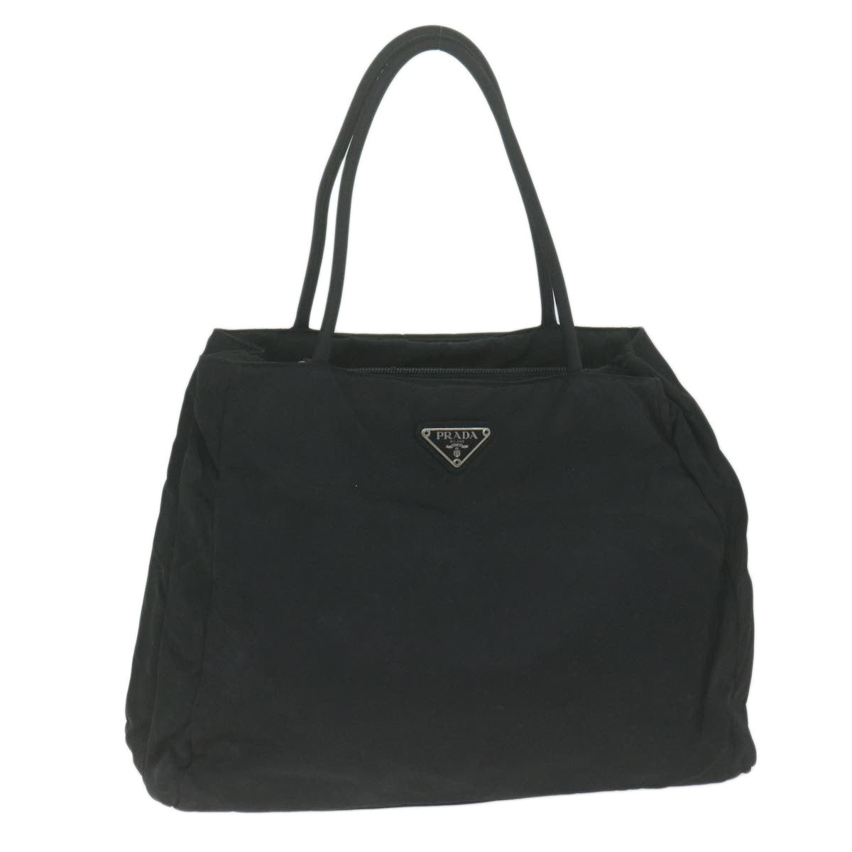 PRADA Hand Bag Nylon Black 66022