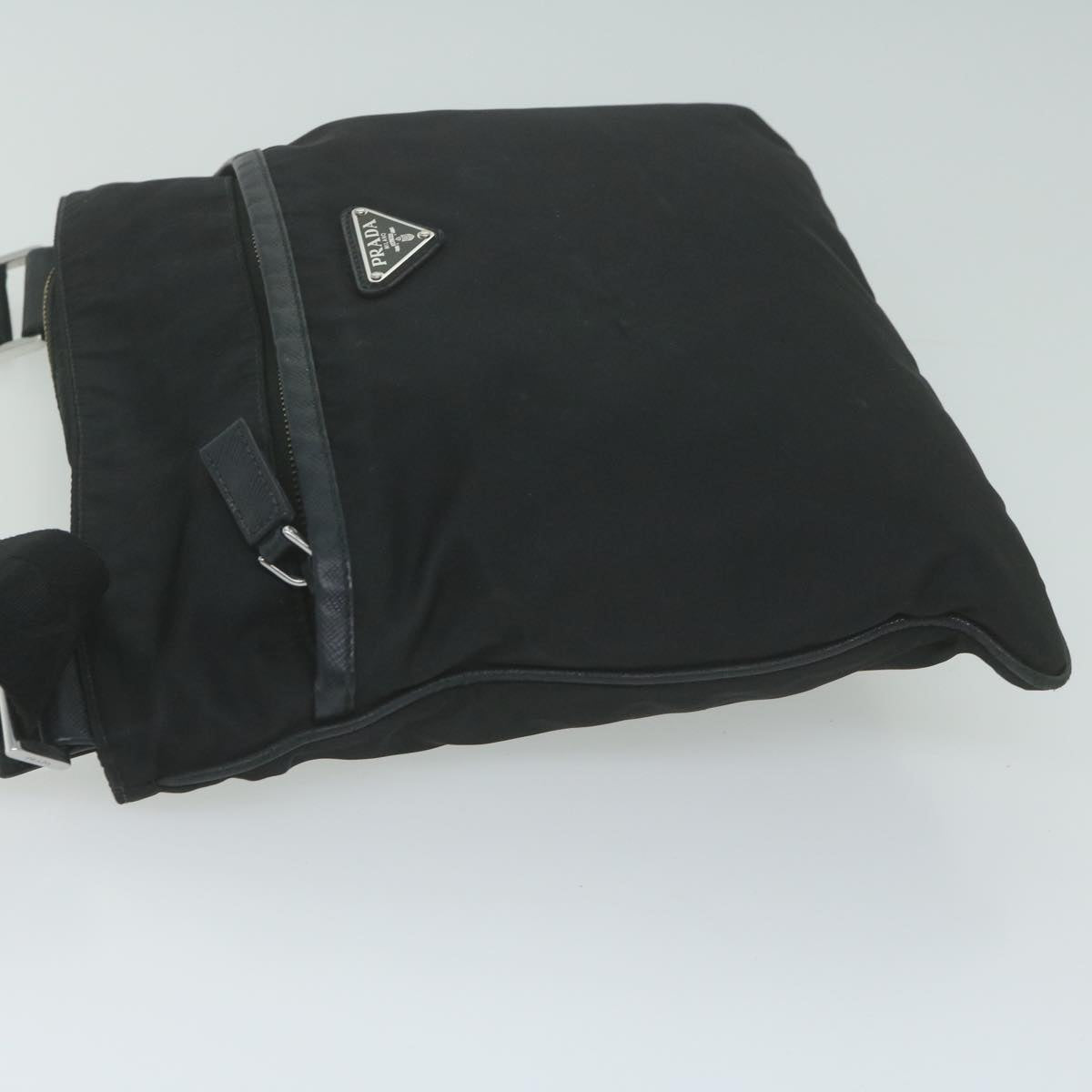 PRADA Shoulder Bag Nylon Black 66044