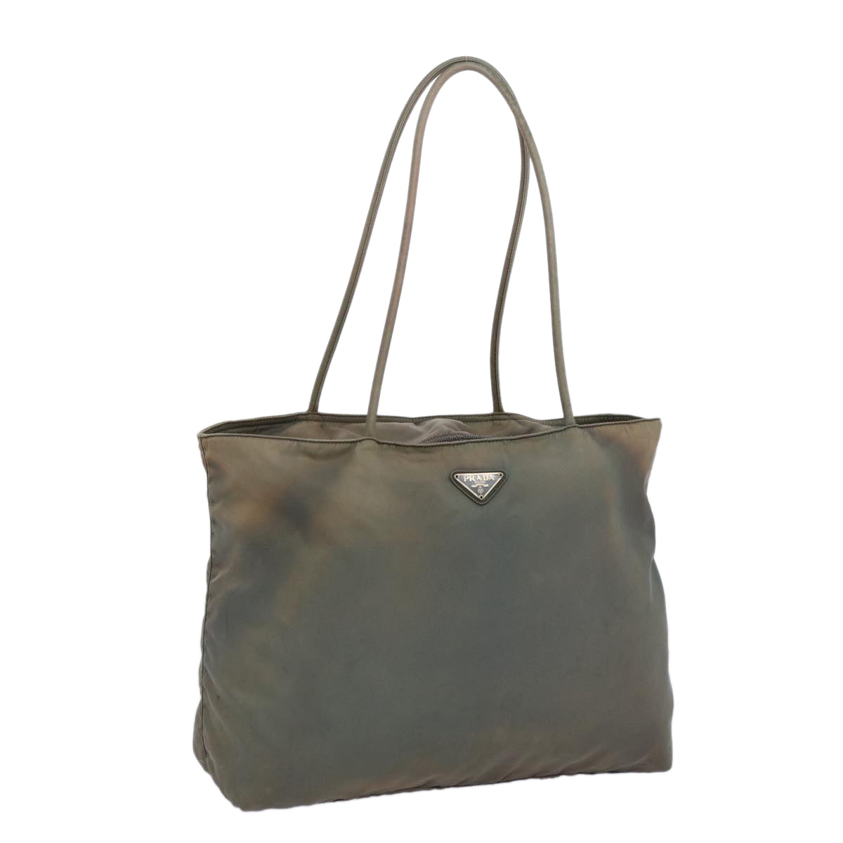 PRADA Tote Bag Nylon Brown 66135