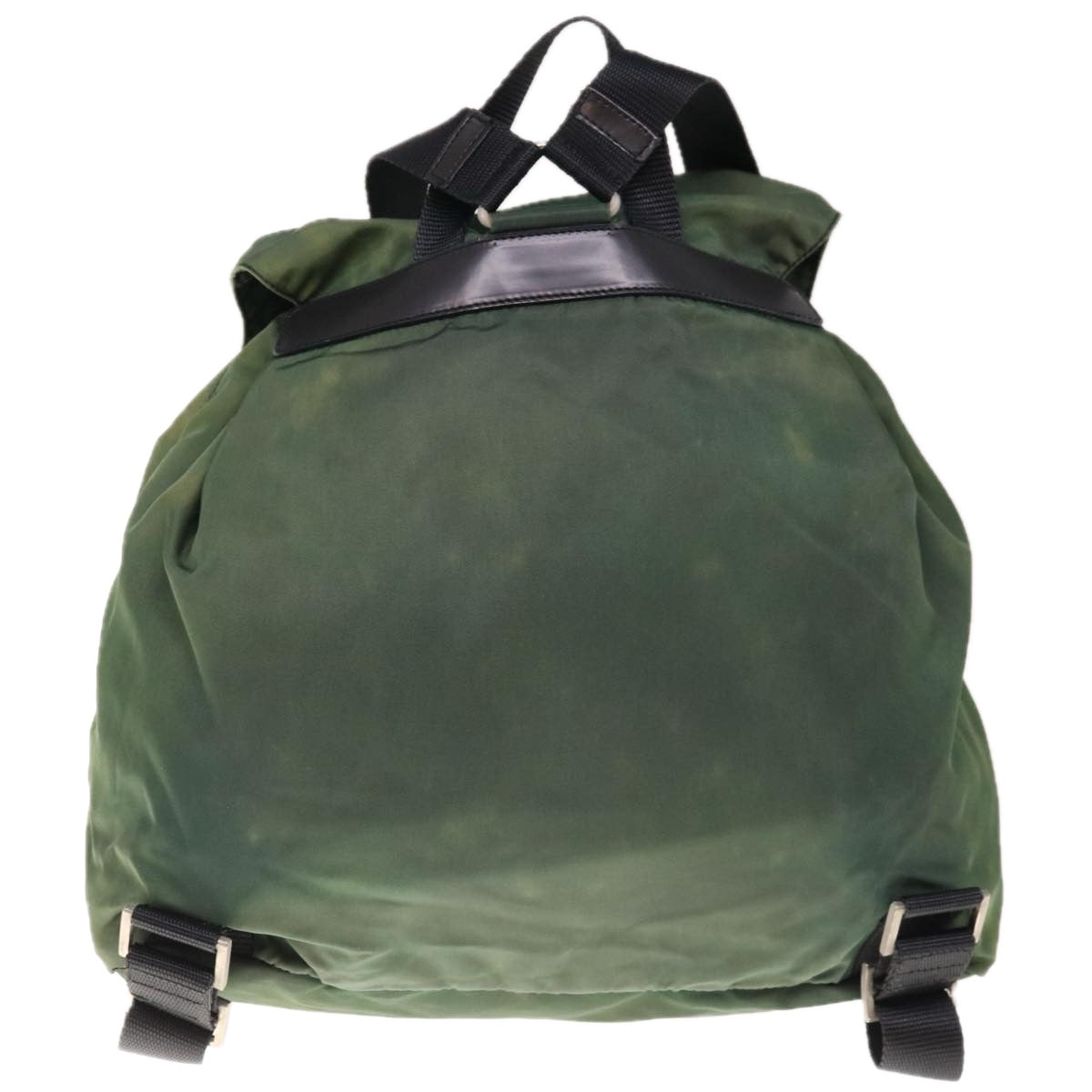 PRADA Backpack Nylon Green 66140