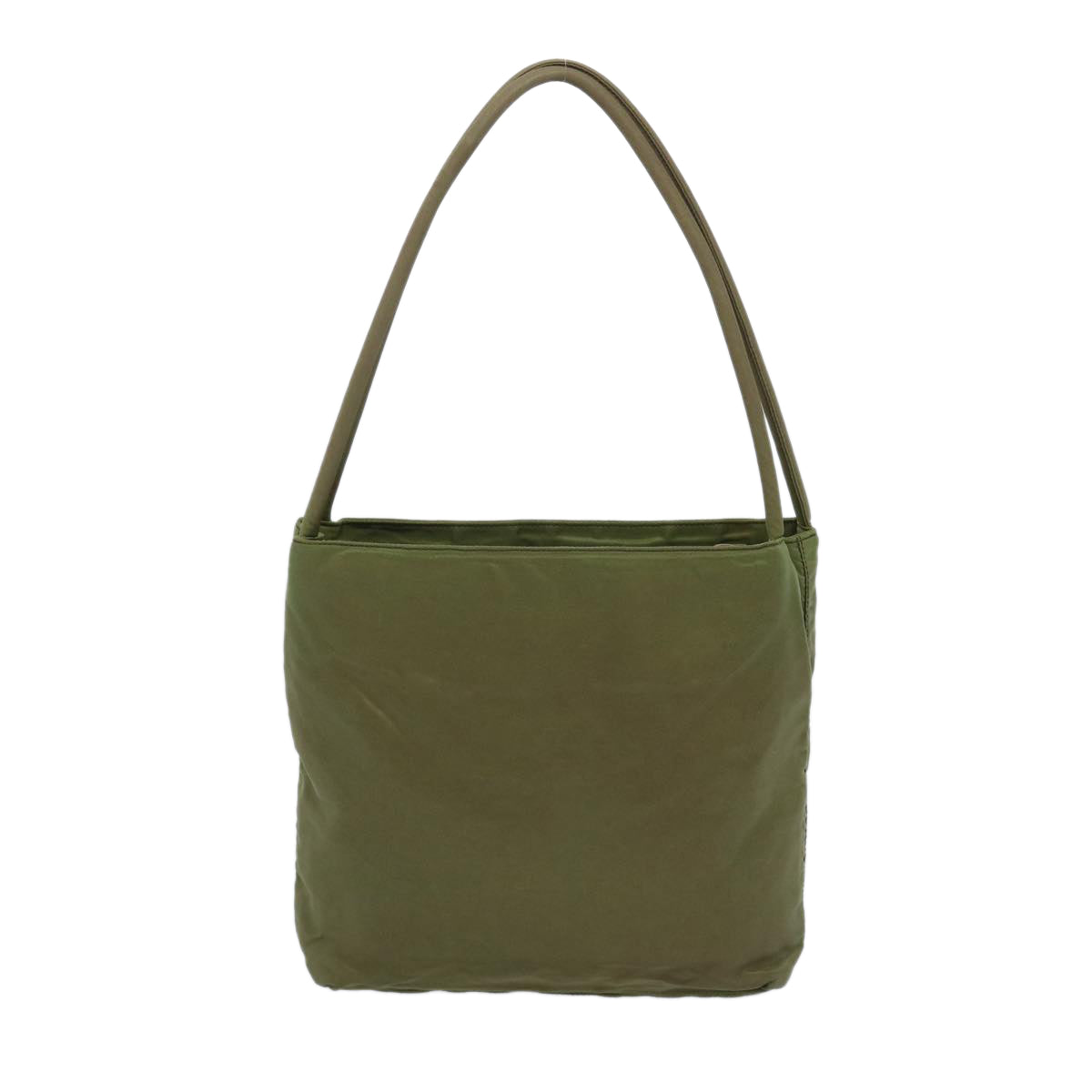 PRADA Hand Bag Nylon Khaki 66141