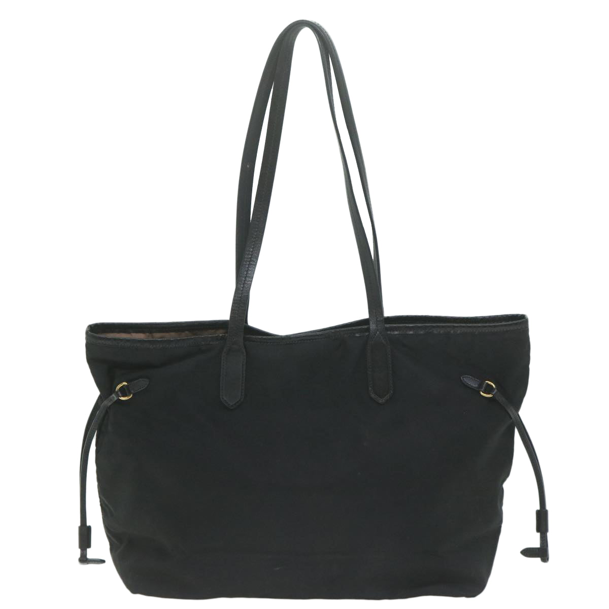 PRADA Tote Bag Nylon Black 66143