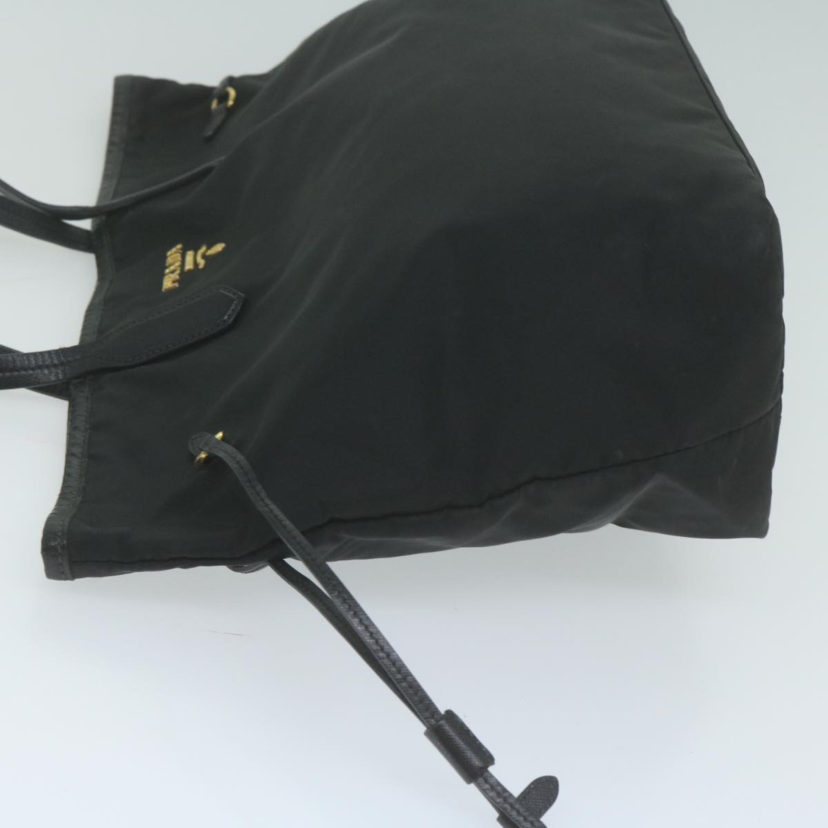 PRADA Tote Bag Nylon Black 66143