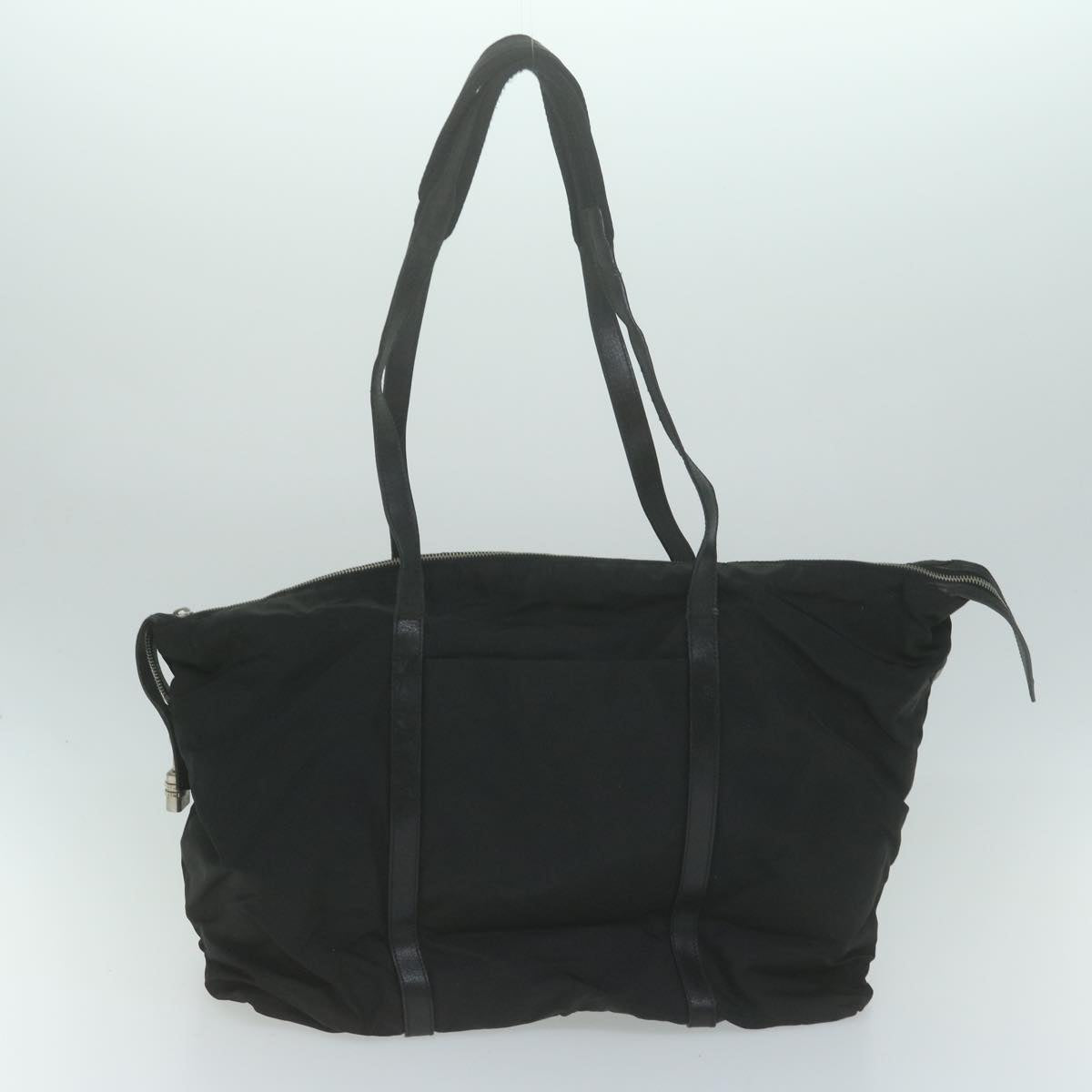 PRADA Tote Bag Nylon 2Set Black 66145
